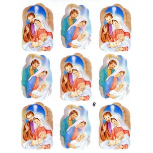 Holy Family 9 Stickers