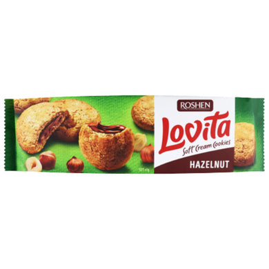ROSHEN Lovita Hazelnut Cream Cookies