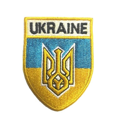 Ukraine Shield Embroidered Patch