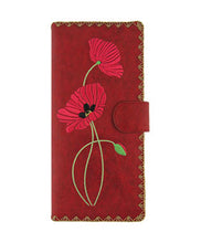 Load image into Gallery viewer, Embroidered Red Poppy