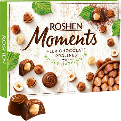 ROSHEN Moments Hazelnut Chocolates 116g Box