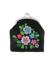Load image into Gallery viewer, Garden Flower Kiss Lock Coin Purse