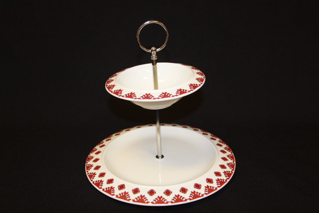 2 Tiered Serving Dish (Tray)