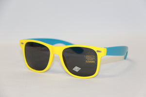 Blue and Yellow Sunglasses