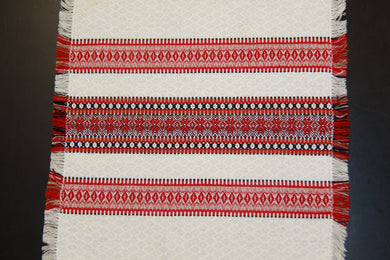 Red Natural Woven Napkin 14