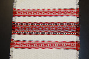 Red Natural Woven Napkin 14" x 13"