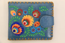 Load image into Gallery viewer, Polska Flower Medium Wallet