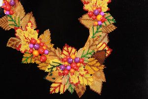 Harvest Kalyna 3D Art Necklace