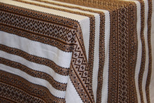 Load image into Gallery viewer, Woven Brown Bulk Tablecloth (Sold by Metre)