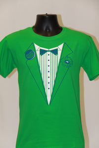 Ukrainian Tuxedo T-Shirt- Green