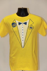 Ukrainian Tuxedo T-Shirt- Yellow