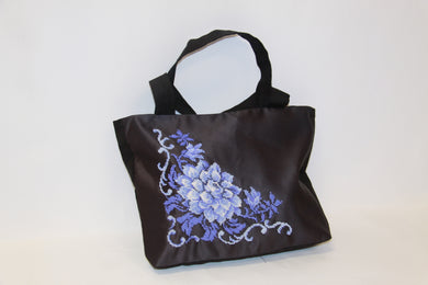 Blue Flower Purse