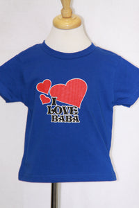 I Love BABA Toddler - Blue