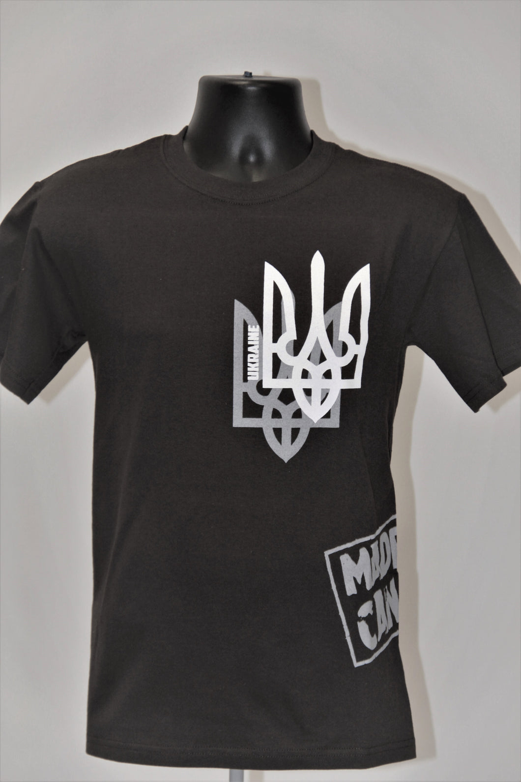 Shadow Tryzub T-Shirt- Black