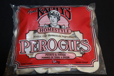Aunt Kathy's Potato & Bacon Perogies