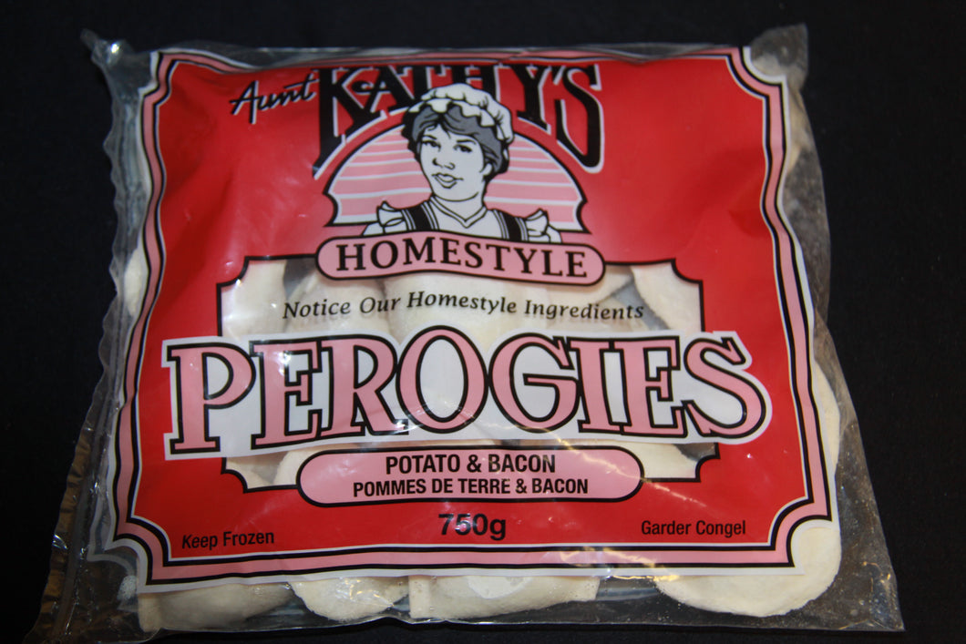 Aunt Kathy's Potato & Bacon Perogies