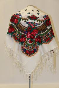 Ukrainian Traditional White Hustka