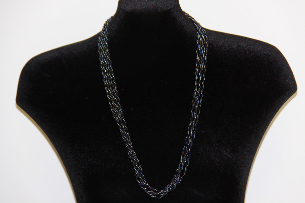 Chrome Black Gerdan Necklace