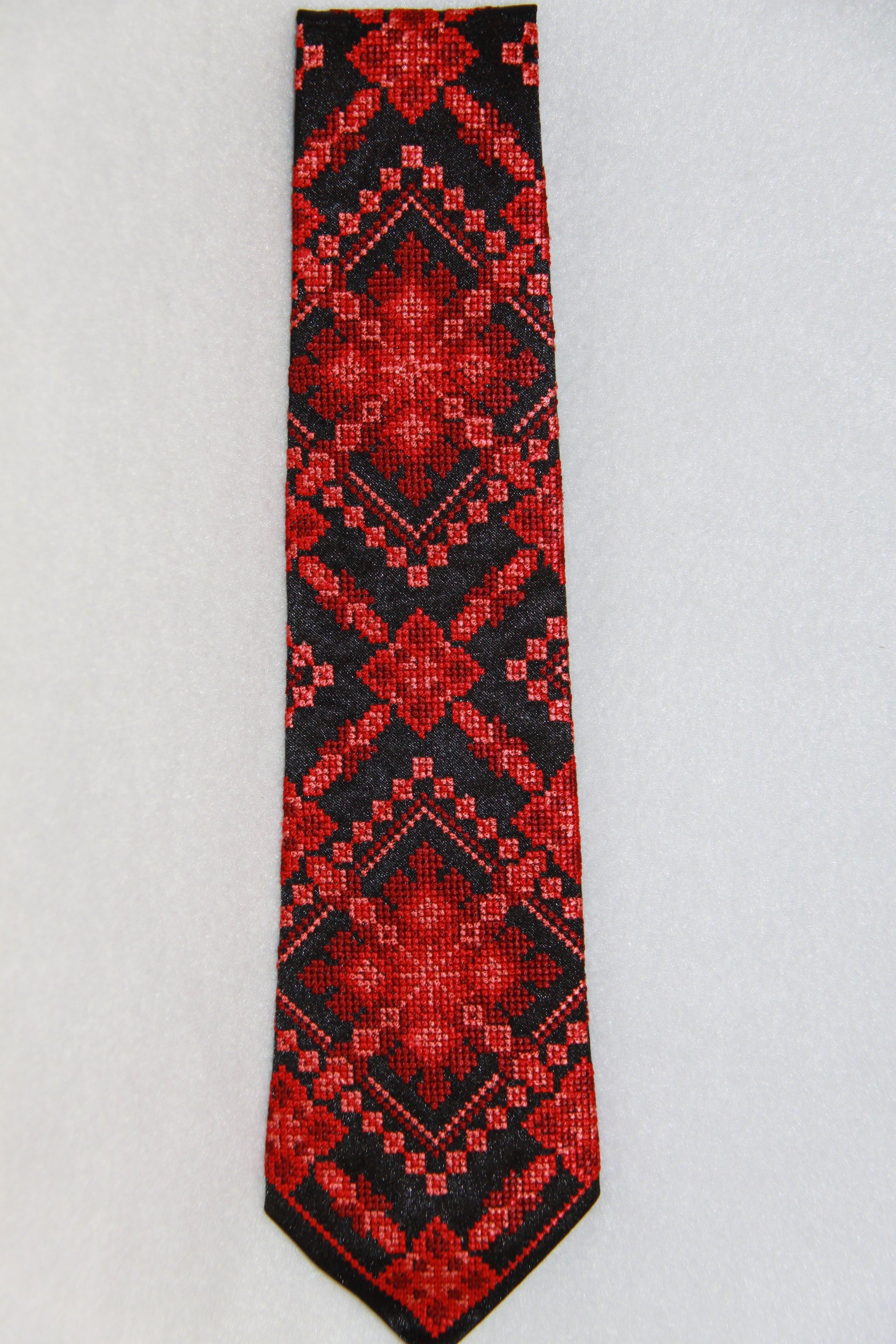 ukrainian embroidered ties
