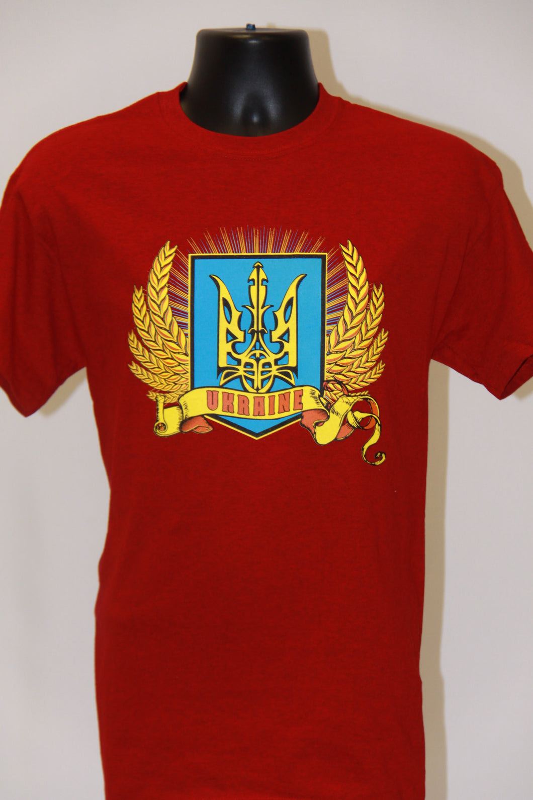 Ukraine Wheat T-Shirt- Red