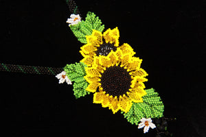 Sunflower 3D Art Necklace