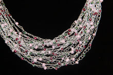 Load image into Gallery viewer, Airy Crochet Bead Necklace