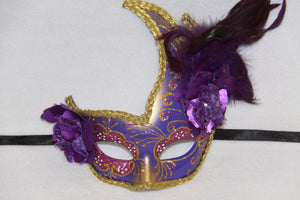 Masquerade Mask Purple