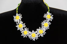 Load image into Gallery viewer, White Daisies 3D Art Necklace