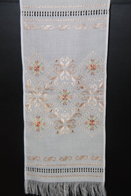 Hand Embroidered Table Runner 8.25
