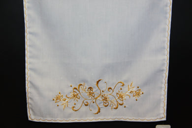 Embroidered Table Runner 11.5