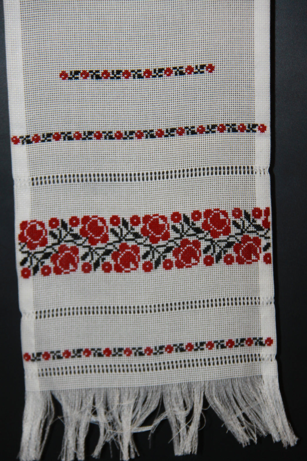 Embroidered Table Runner 7.75