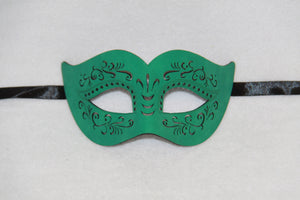 Masquerade Mask Green