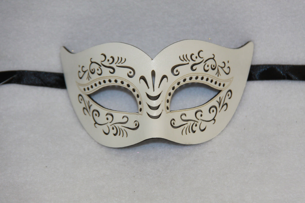 Masquerade Mask White