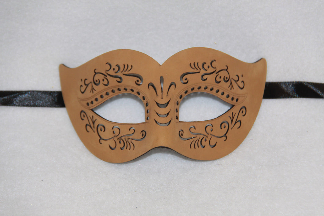 Masquerade Mask Tan