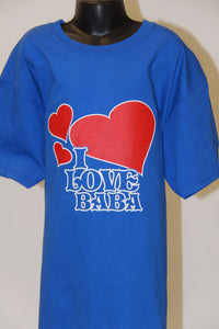 I Love BABA- Royal Blue