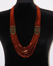 Load image into Gallery viewer, Red &amp; Green Gerdan Necklace
