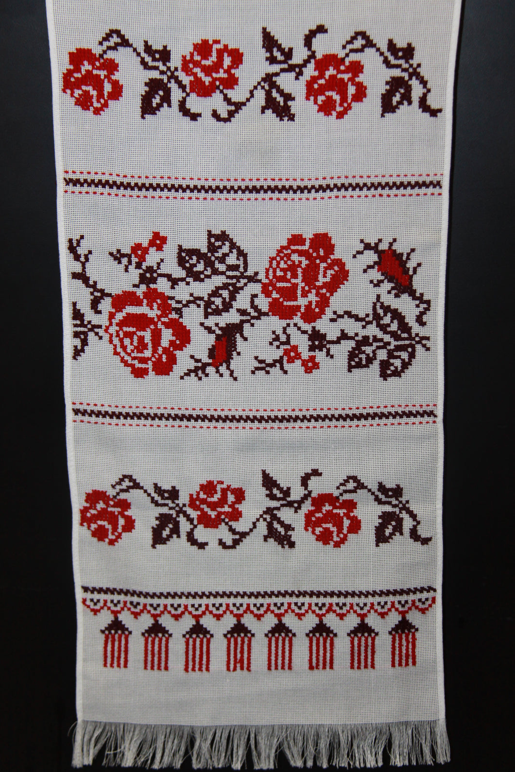 Hand Embroidered Table Runner 13