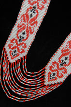 Load image into Gallery viewer, White &amp; Red Gerdan Necklace
