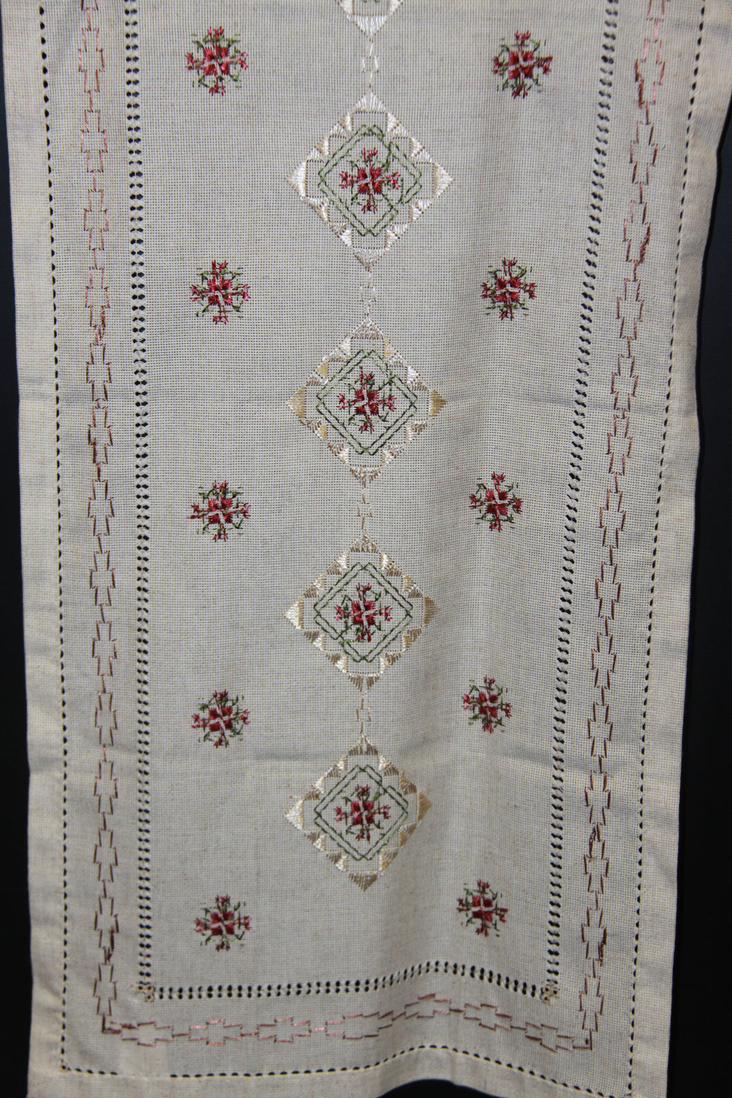 Hand Embroidered Table Runner 17