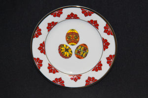 Pysanky Decorative Plate 6.25"