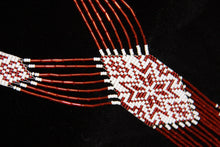 Load image into Gallery viewer, Red &amp; White Star Gerdan Necklace