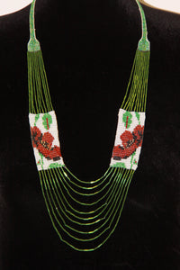 Green Poppy Gerdan Necklace