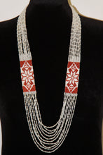 Load image into Gallery viewer, White &amp; Red Star Gerdan Necklace