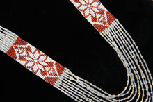Load image into Gallery viewer, White &amp; Red Star Gerdan Necklace