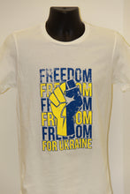Load image into Gallery viewer, Freedom Fist Softstyle T-Shirt- White