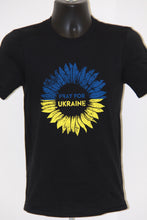 Load image into Gallery viewer, Pray for Ukraine Softstyle T-Shirt- Black