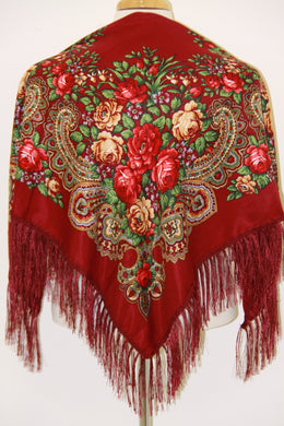 Traditional Silky Hustka Red
