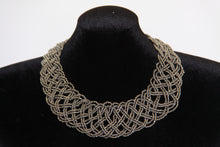 Load image into Gallery viewer, Silver Weaved Necklace