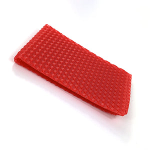 Red Beeswax Sheets- 22g