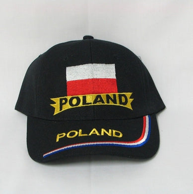 Poland embroidered cap